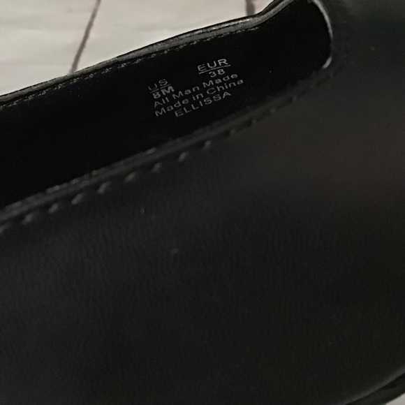 Circus by Sam Edelman Women's Flats Ellissa Pointed Toe Shoes Black/White Sz 8M - Picture 10 of 12